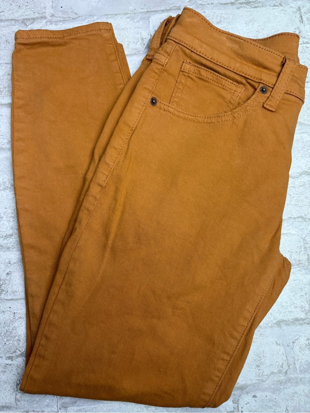 Lucky Brand Women's Size 6/28 Ava Mid-Rise Crop Jeans Beige Tan EUC😍
